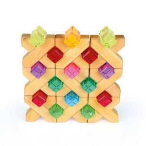 Light Building Blocks Construction Toy, 24 pieces