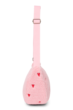 Studio Noos Umhängetasche Teddy "Adult Fanny Pack" | Light Pink Hearts