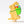 Figurine à encastrer Lapin avec panier de Grimm's