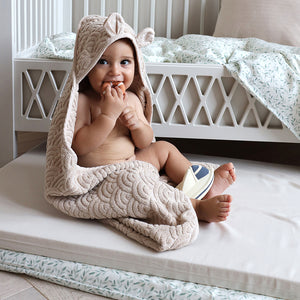 Cam Cam Baby Kapuzenbadetuch | Almond