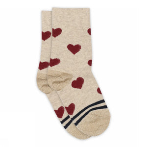 MP Denmark Socken Ada in Beige Melange