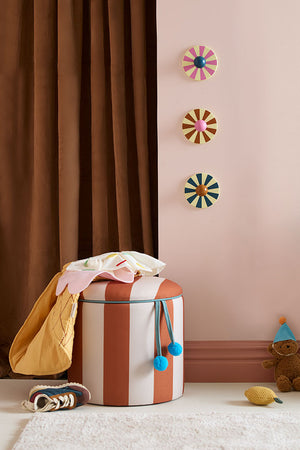 Kids Concept Sitzhocker mit Stauraum | Braun
