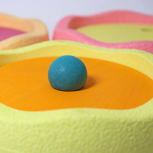 Grimm's Stacking Stones Rolling Discs Warm Classic | Pastel
