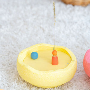 Grimm's Stacking Stones Rolling Discs Warm Classic | Pastel