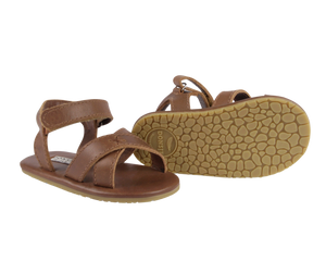 Donsje Baby Sandalen "Tobi" Cognac Classic Leather