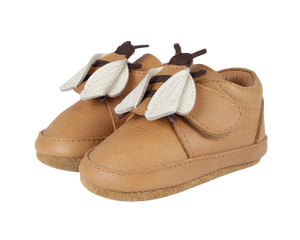 Donsje Babyschuhe "Niek Bee" Camel Classic Leather