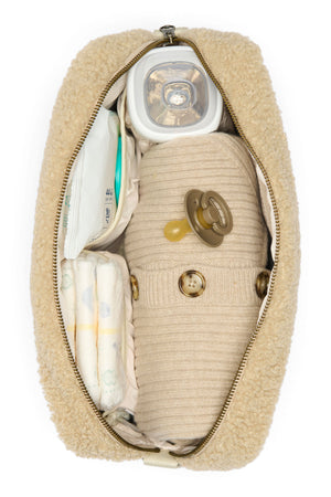 Studio Noos Kinderwagen-Organizer Teddy – Stroller Organizer | Ecru