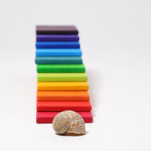 GRIMM'S Regenbogen Bauplatten 11-teilig