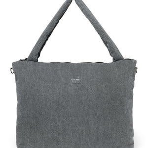 Studio Noos Wickeltasche "Denim" | Grey