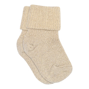 MP Denmark Socken Ida Glitter in Ecru