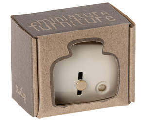 Maileg Toaster mit Brot, Miniature | Off White
