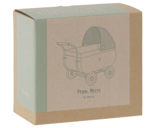 Maileg Kinderwagen Micro | Blau