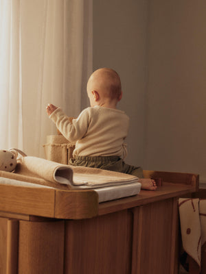 Ferm Living Wickelaufsatz Tilu | Natural Oak