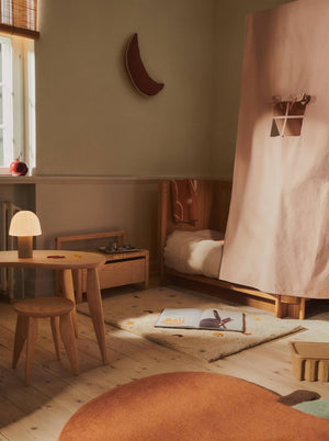 Ferm Living Kissen Mond | Brown Clay