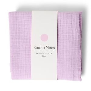 Studio Noos Mulltuch Bio-Baumwolle – Swaddle Uni Medium | Purple
