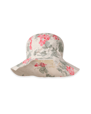 Garbo & Friends "Seersucker Sun Hat" Grapes Pink
