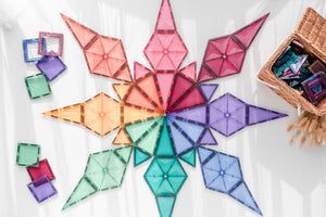 Connetix Magnetbausteine "Pastel Mega Pack" | 202-teilig – Detailansicht 3