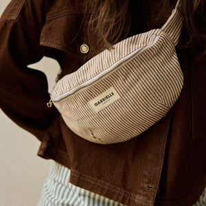 Gabrielle Paris Fanny Pack | Clay Stripe
