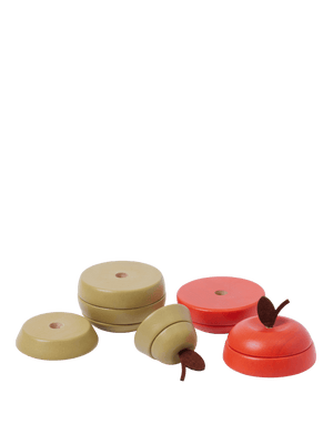Ferm Living Stapelspielzeug Apfel und Birne | Multi