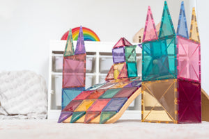 Connetix Magnetbausteine "Pastel Starter Set Pack" | 64-teilig – Detailansicht 4