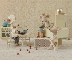 Maileg Souris Royales Jumelles | Petite Soeur et Frère dans une Boîte d'Allumettes