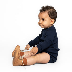minimalisma Body Seide-Baumwolle "Bono" Dark Blue
