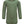 „Babybody ‚Alaska‘ aus 100 % Merinowolle in Greenery von minimalisma – langärmlig, flach liegend, auf neutralem Hintergrund“
