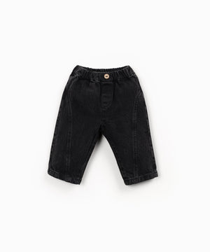 Play Up Hosen Denim Schwarz (Baby) – Kinderbekleidung aus 100.0% Baumwolle