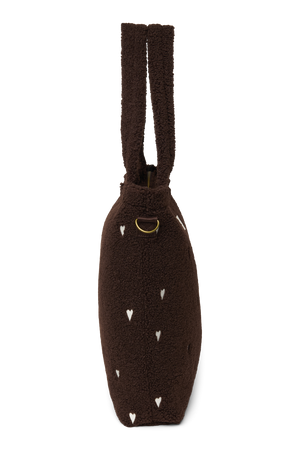 Studio Noos Wickeltasche Teddy "Diaper Bag" | Chocolate Hearts