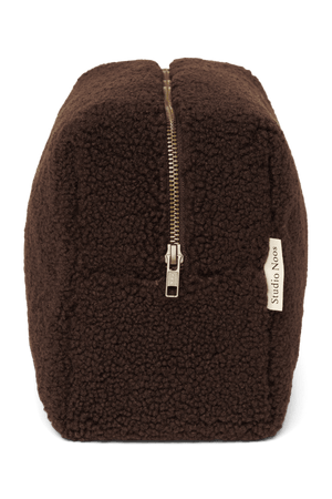 Studio Noos Kosmetiktasche Teddy "Toiletry Bag" | Chocolate