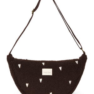 Studio Noos Umhängetasche Teddy "Adult Fanny Pack" | Chocolate Hearts