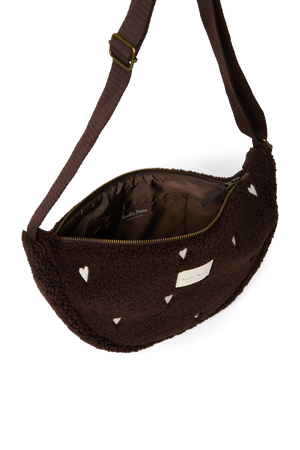 Studio Noos Umhängetasche Teddy "Adult Fanny Pack" | Chocolate Hearts