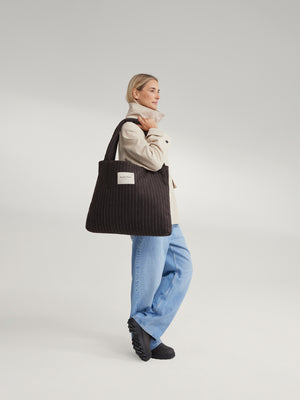 Sac à langer Studio Noos "Mom Bag" | Flannel Brown