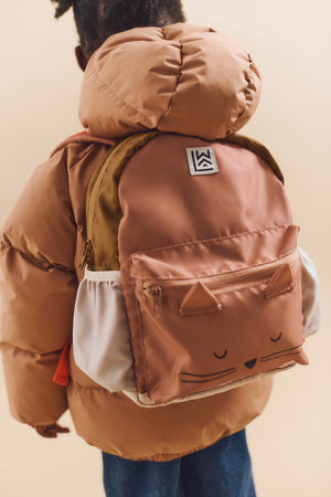Liewood Rucksack Andreas Cat Tuscany rose multi mix – Detailansicht