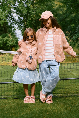 Liewood Jacke Nolan Sweethearts Pale Tuscany – Detailansicht
