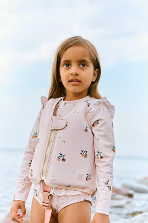 Liewood Schwimmweste Dove Seahorse Apple Blossom aus flexiblem Neopren für Kinder