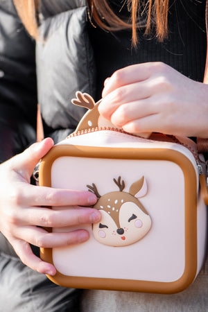 The Zoofamily Kamera-Tasche Zoo Deer braun