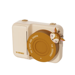 The Zoofamily Kinder-Kamera P2- Zoo Print Deer braun