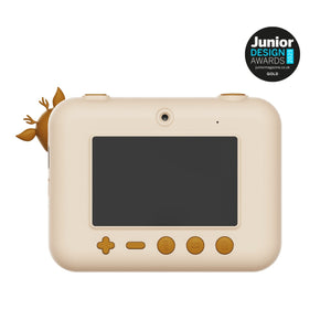 The Zoofamily Kinder-Kamera P2- Zoo Print Deer braun