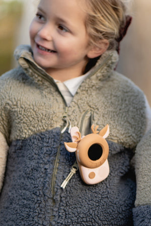 The Zoofamily Zoo Walkie Talkie - Zoo Deer - Deer braun