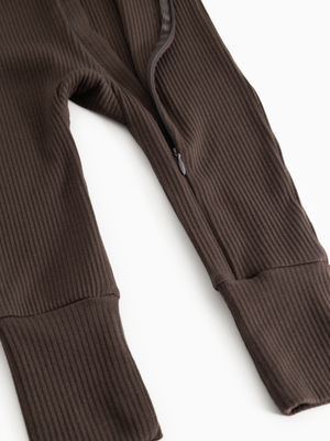 MarMar Copenhagen Strampler – Rompy Zip | Dark Roast