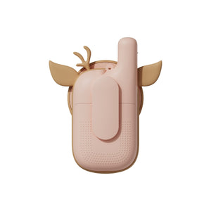 The Zoofamily Zoo Walkie Talkie mixed - Racoon- Deer blau/braun