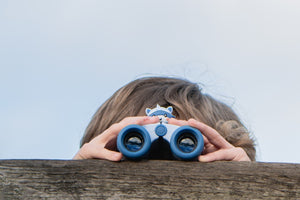 The Zoofamily Fernglas Zoo eyes Racoon blau