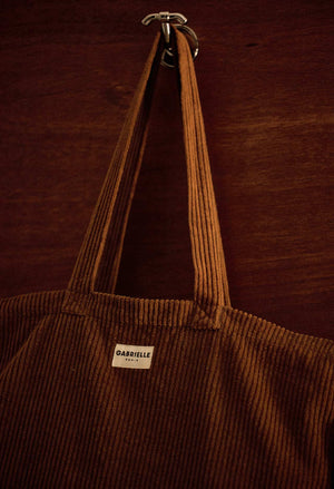 Gabrielle Paris Weekender Tasche | Velours Caramel