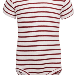 minimalisma Body soie-coton « Buddy » Hibiscus Stripes
