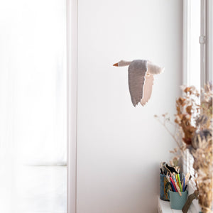 Monocrom Mobile Stoffvogel | Grau