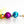 Ratatam! Ballon | Lila mit pinken Sternen
