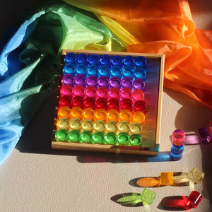 Bauspiel Lichtbauzylinder | 64 Teile
