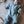 Baby Overall aus Wolle – Wollfleece mit Kapuze, 100% Bio Merino | Bergblau Melange