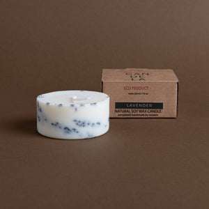 the Munio Mini Sojawachs Duftkerze -  Lavendel